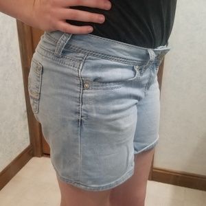 Cute light blue summer shorts